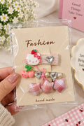 Cute Kids Hair Clips Set 3 In 1