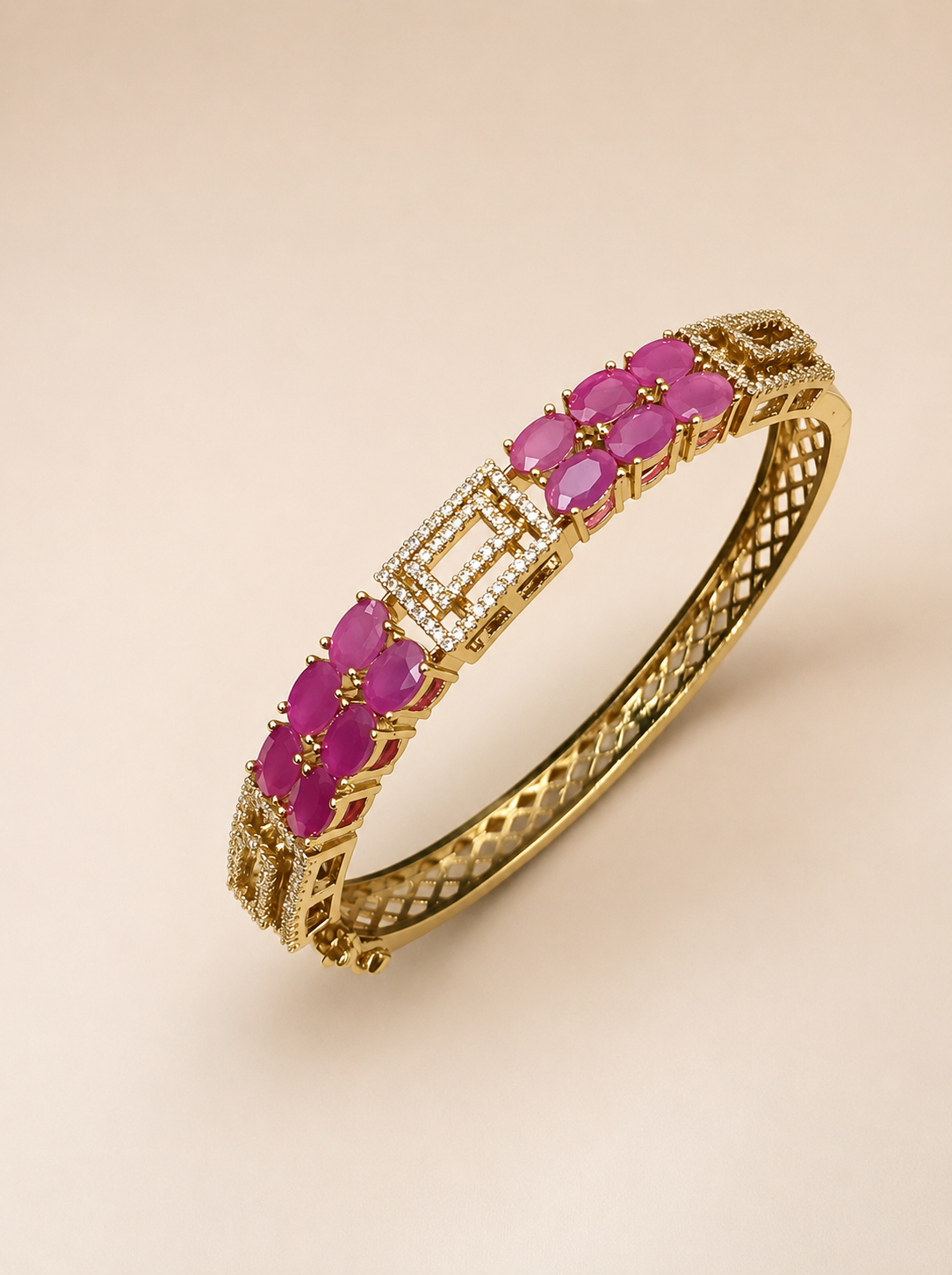 Exclusive Ruby Luxe Bangle