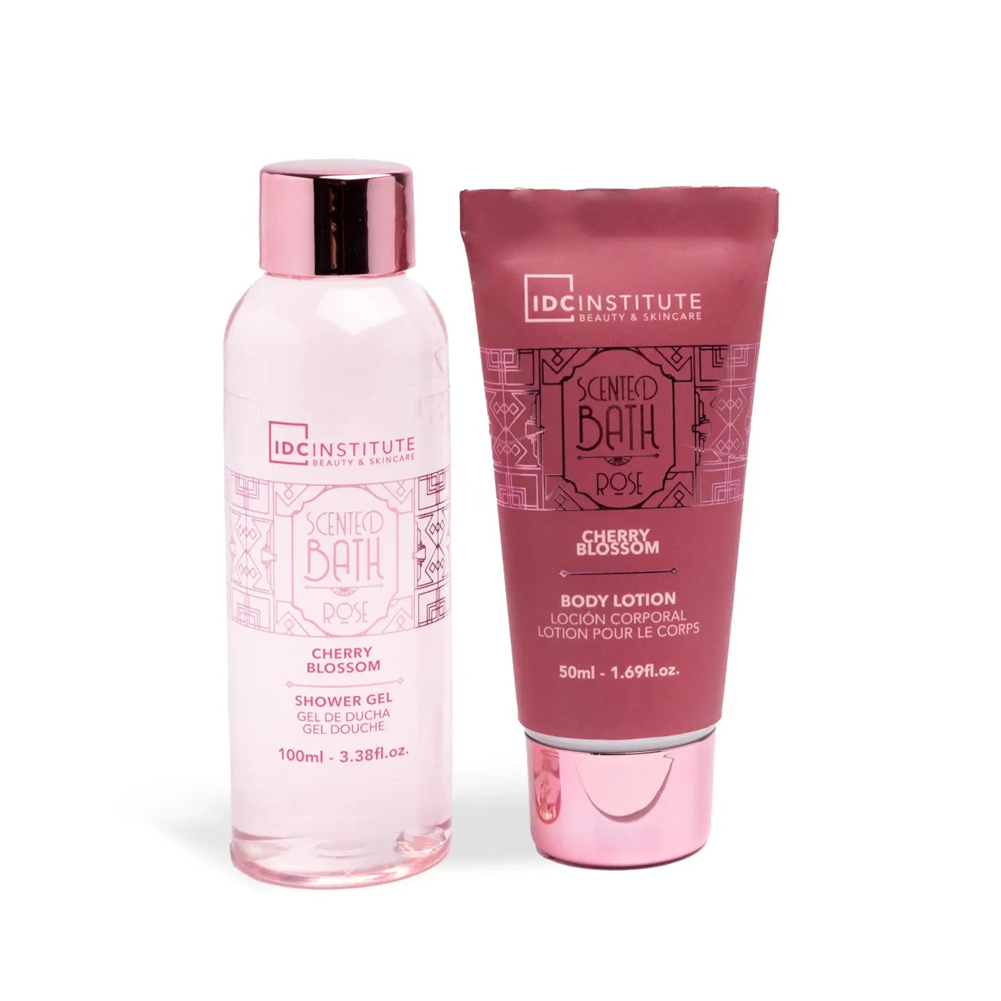 Idc Institute Scented Bath Rose Mini Bathtub Set