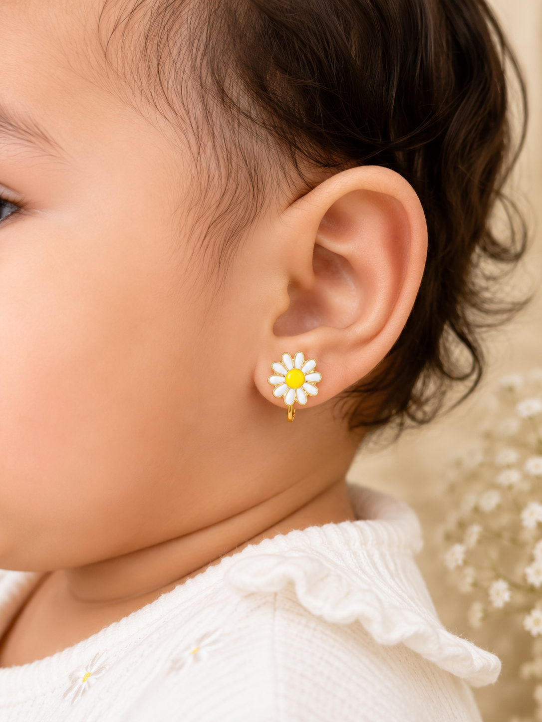 Kids Clip-On Earrings | No Piercing | Cute Enamel Designs | Gold-Tone