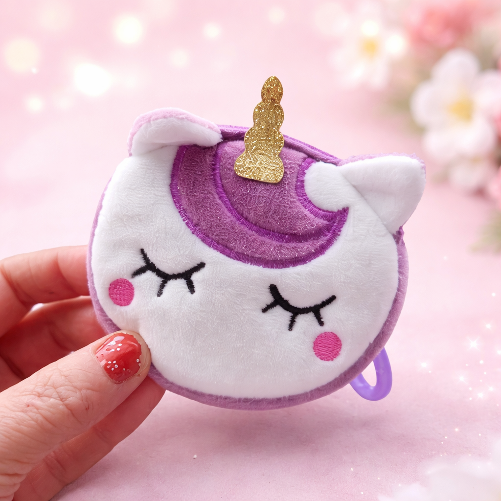 Unicorn Key Chain Coin Purses