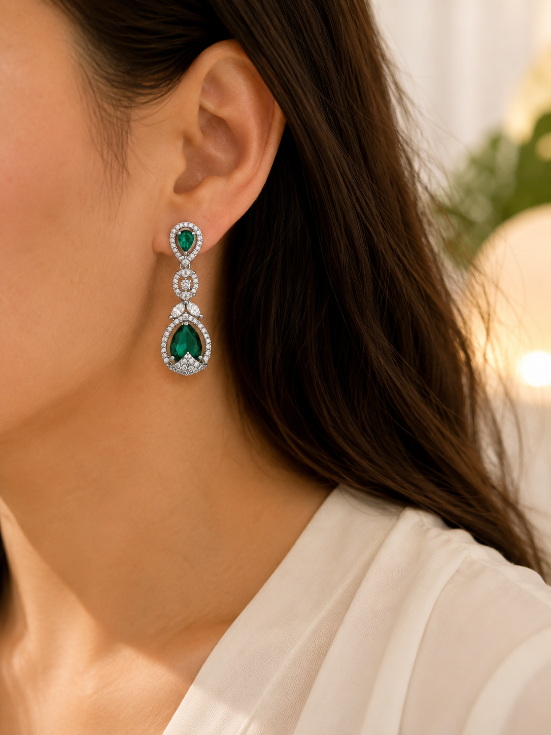 Emerald Green Luxury Jewellery Gift Set