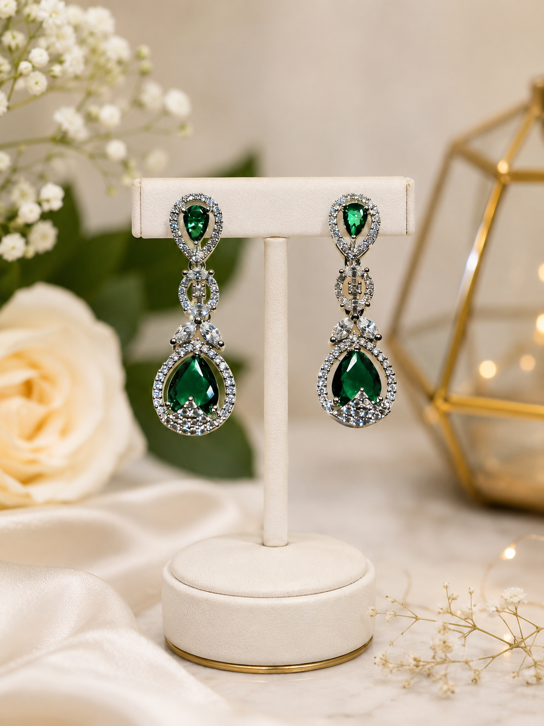 Emerald Green Luxury Jewellery Gift Set