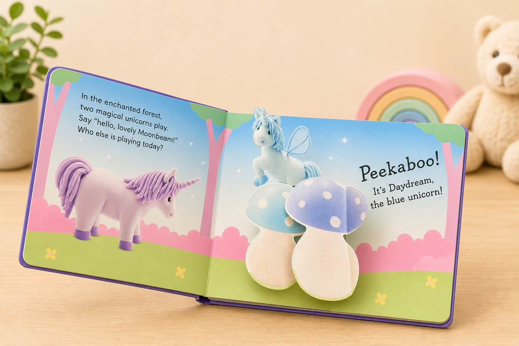 Pop-Up Peekaboo Unicorn| Interactive Baby Book (1–3 Years)