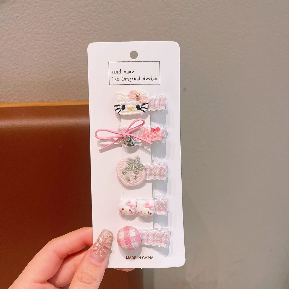 Cute Kids Hair Clips Set