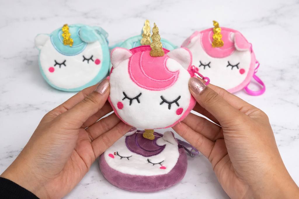 Unicorn Key Chain Coin Purses