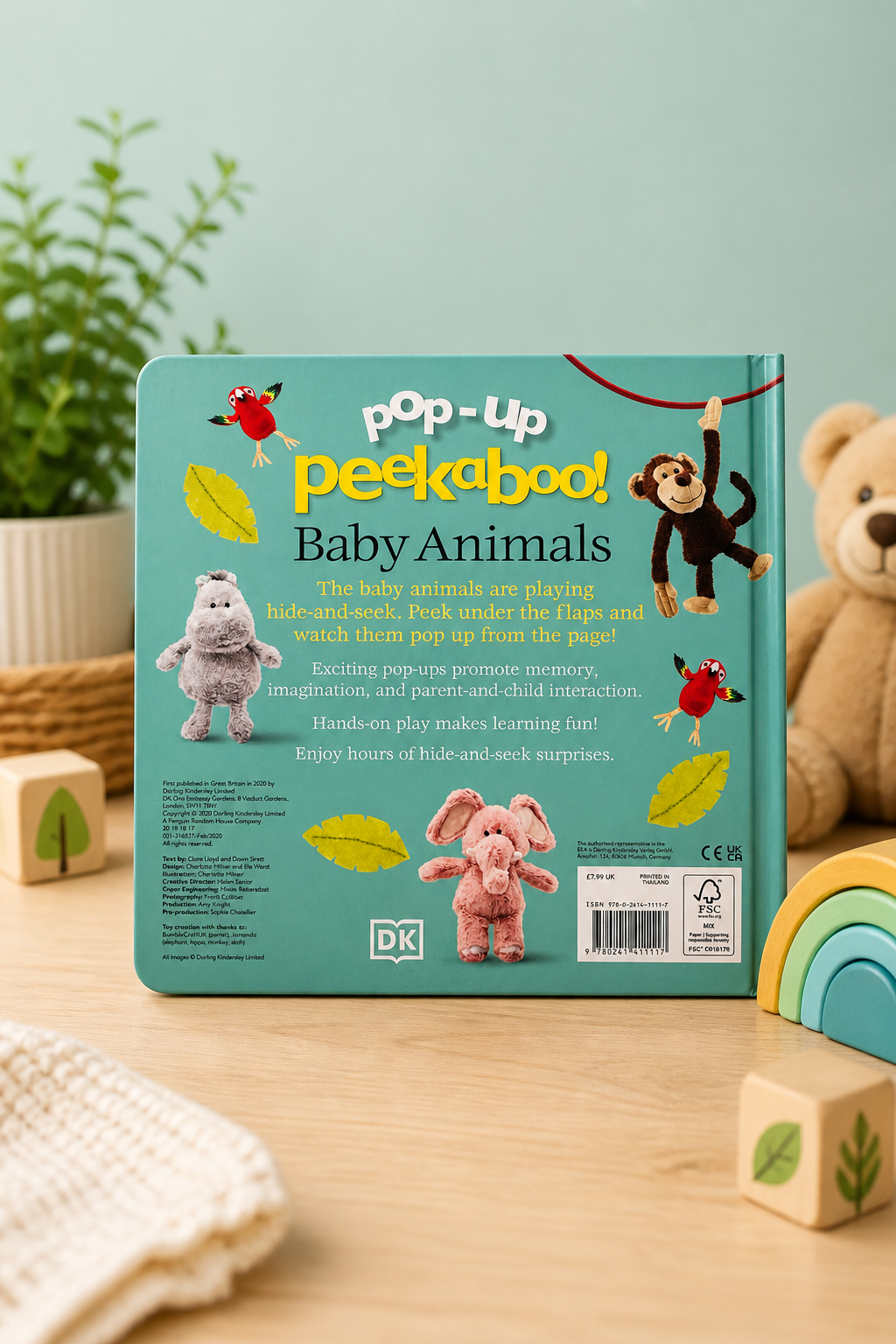 Pop-Up Peekaboo Baby Animals | Interactive Baby Book (1–3 Years)