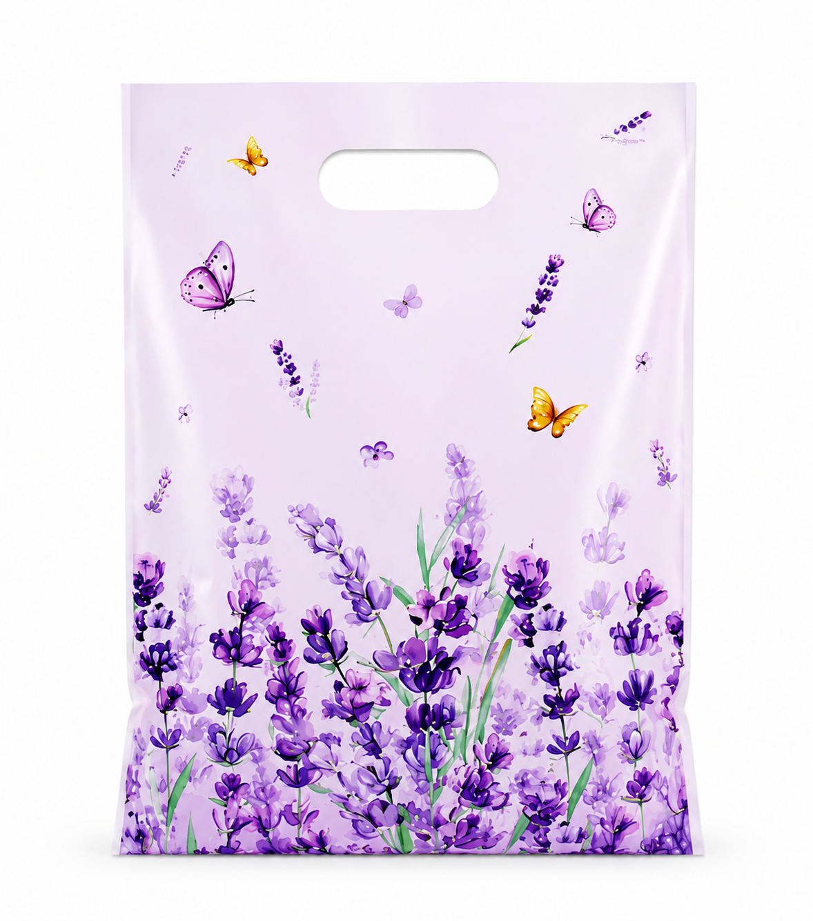Lavender Butterfly Gift Bags 10 Pieces Pack