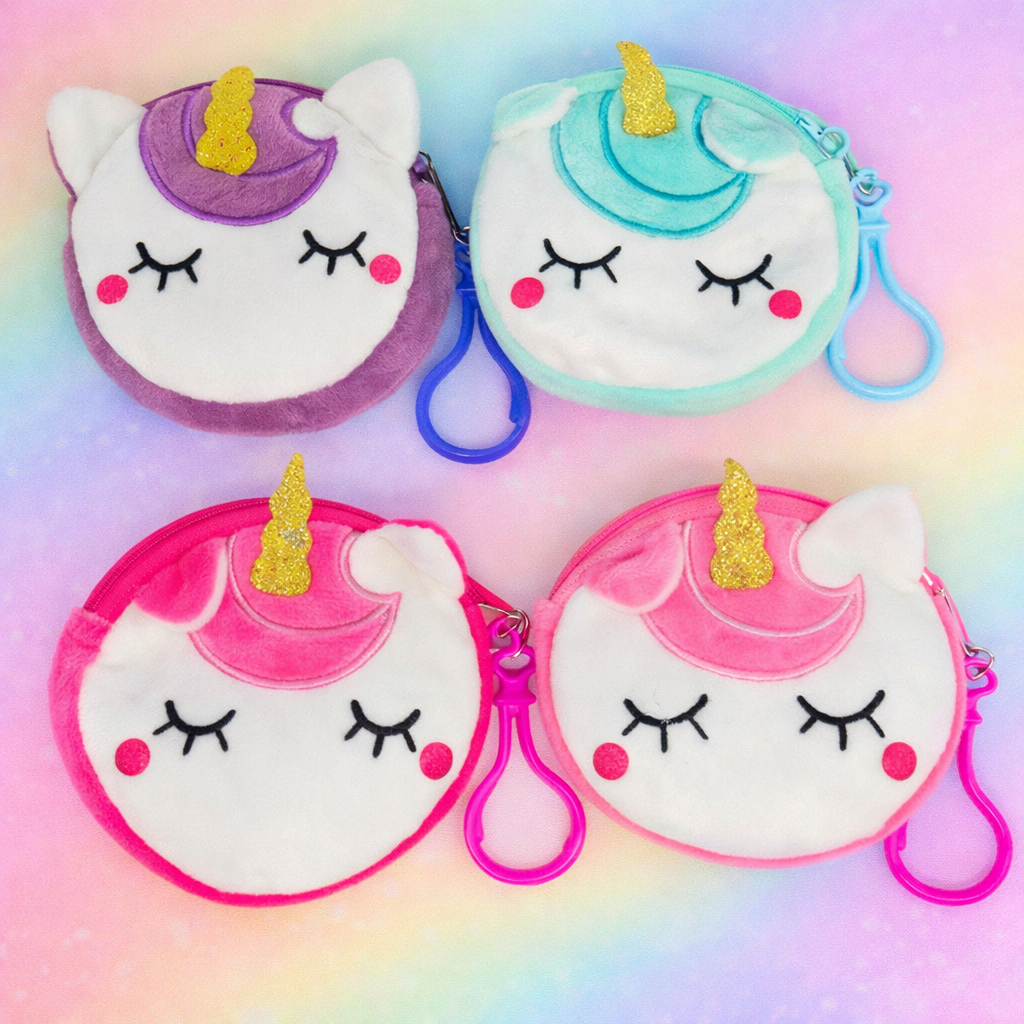 Unicorn Key Chain Coin Purses