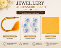 Jewellery Accessories Set – 5 Pieces Necklace Tassel, Earring Backs & Polishing Cloth