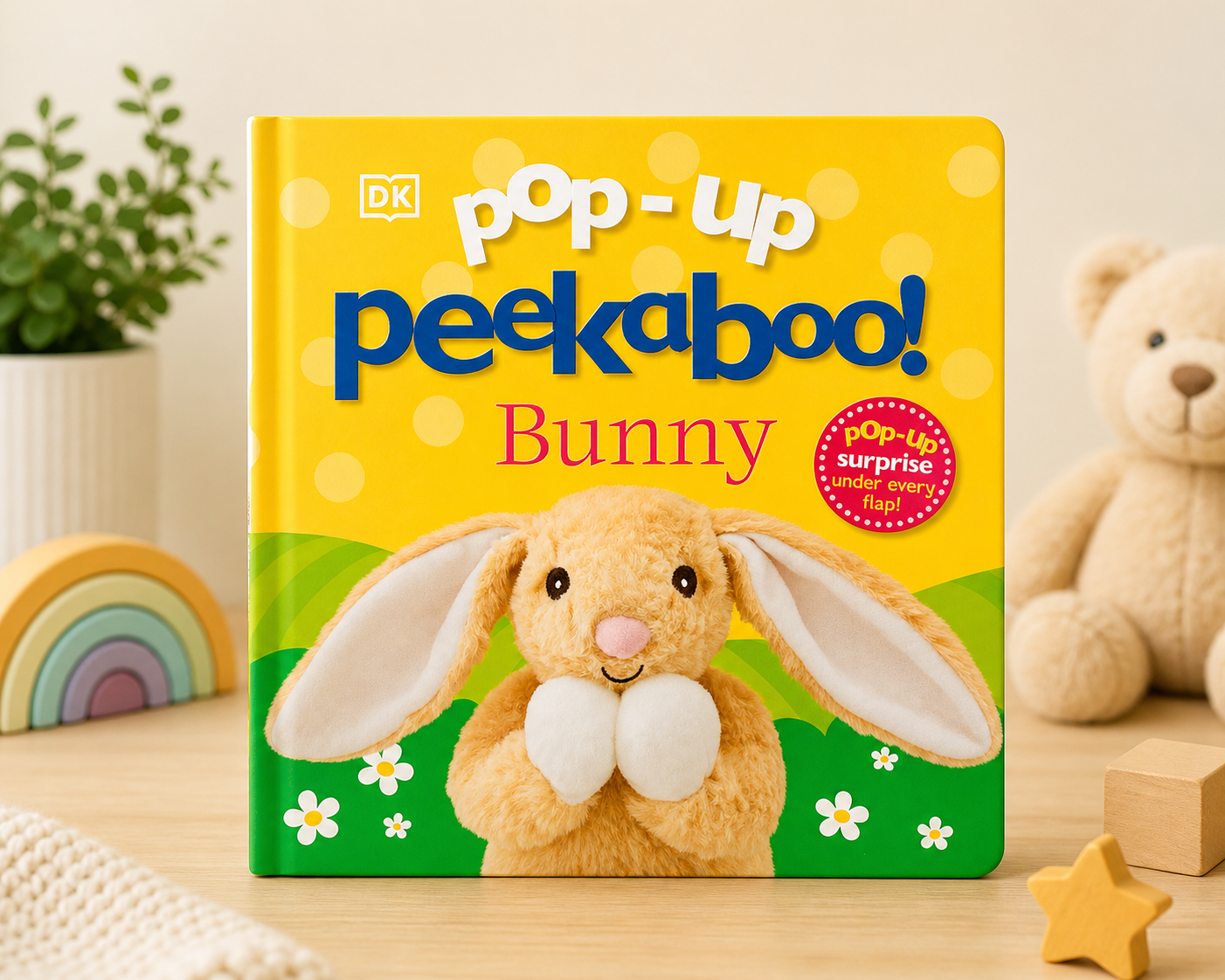 Pop-Up Peekaboo Bunny | Interactive Baby Book (1–3 Years)