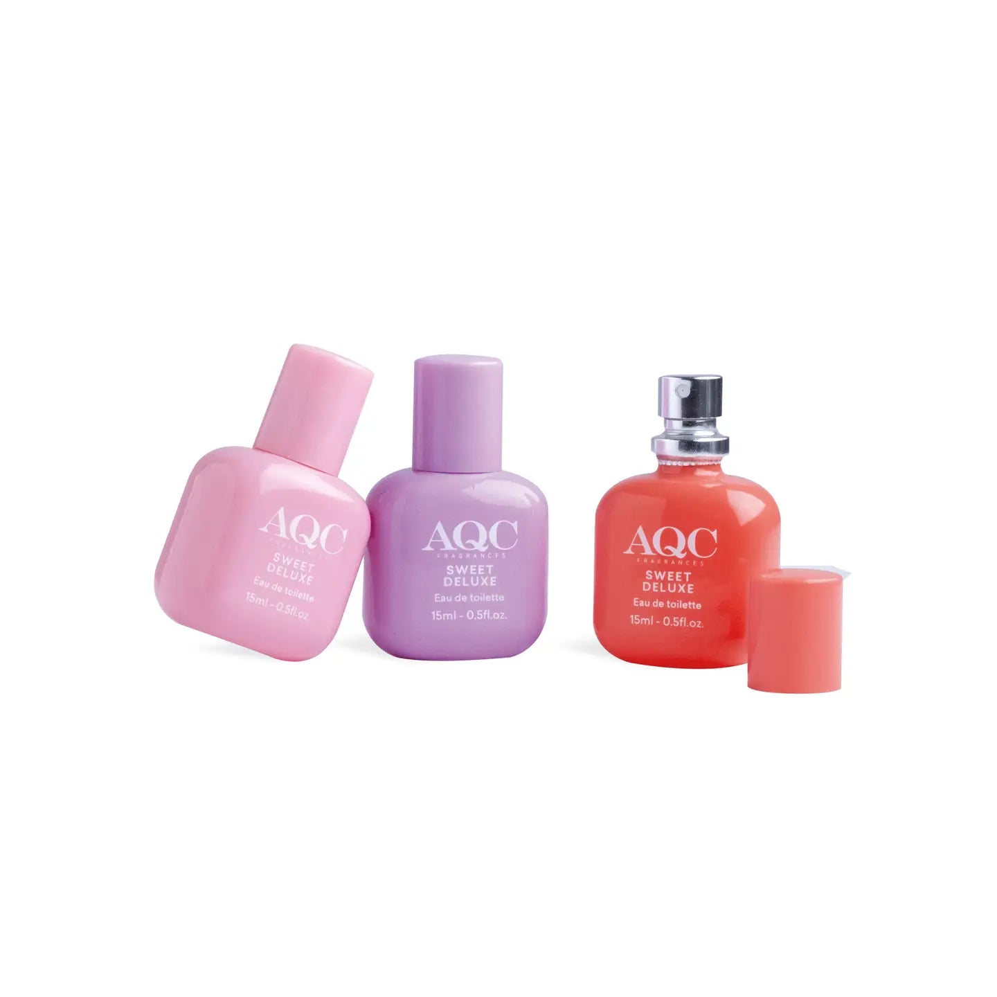 AQC Sweet Luxe Fragrance Trio – Gift Set (15ml x3)