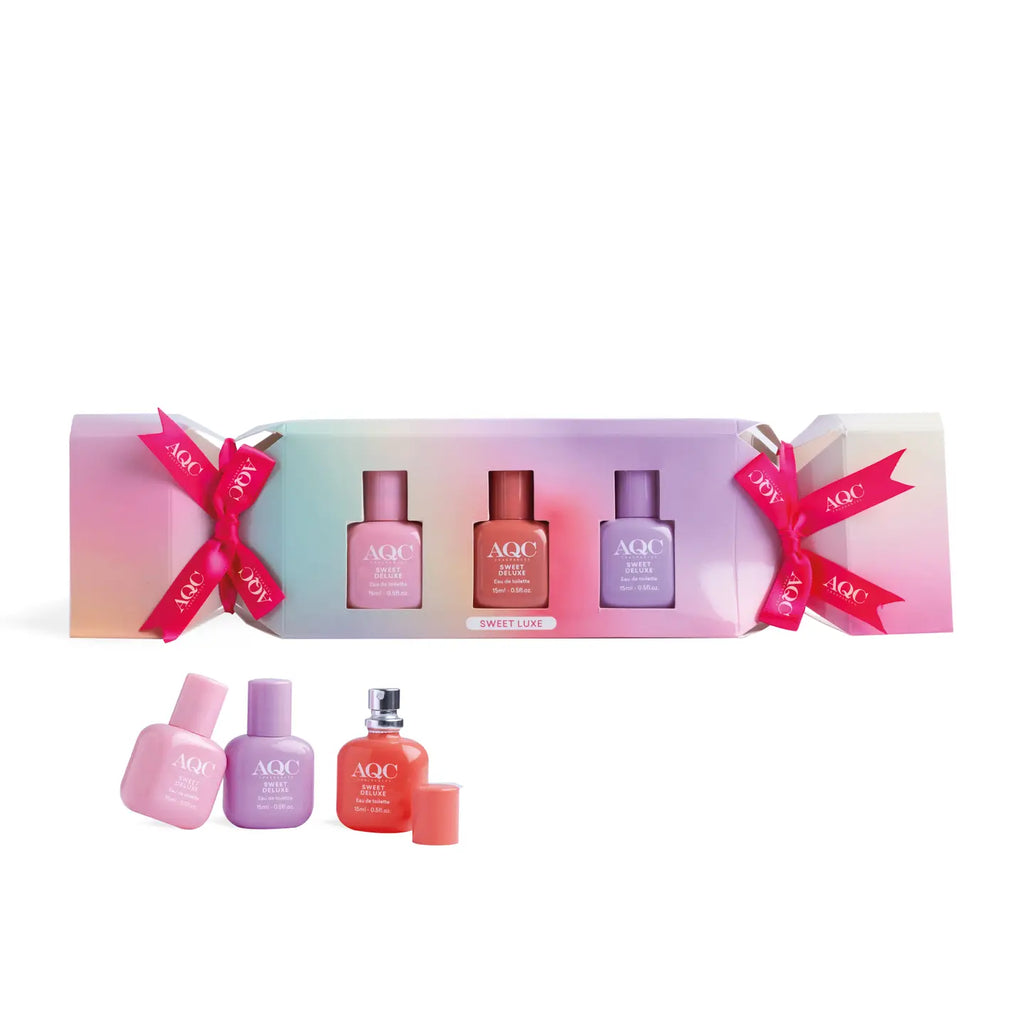 AQC Sweet Luxe Fragrance Trio – Gift Set (15ml x3)